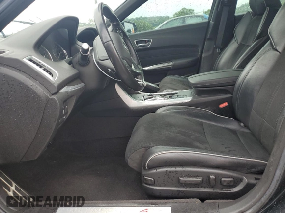 2019 Acura TLX w/A-Spec Pkg with VIN 19UUB3F68KA006619, listed as a Copart auction lot 59289515 with 120,539 mi miles and Salvage title. Bid and sale history available at DreamBid. Image 7.