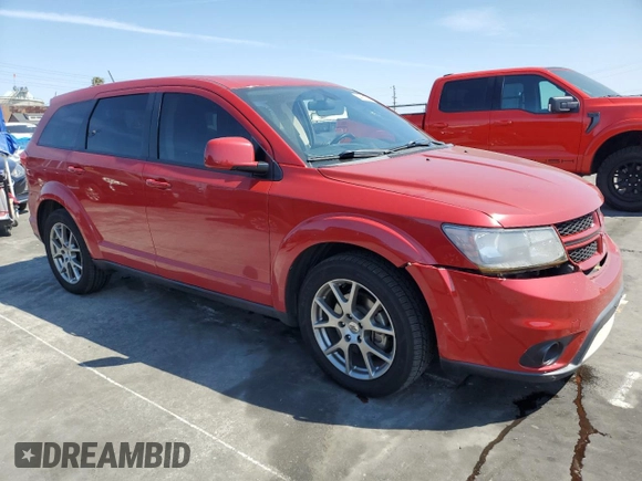 2018 Dodge Journey GT with VIN 3C4PDCEG4JT380281, listed as a Copart auction lot 50594735 with 98,765 mi miles and Salvage Title. Bid and sale history available at carsss.com. Image 4.