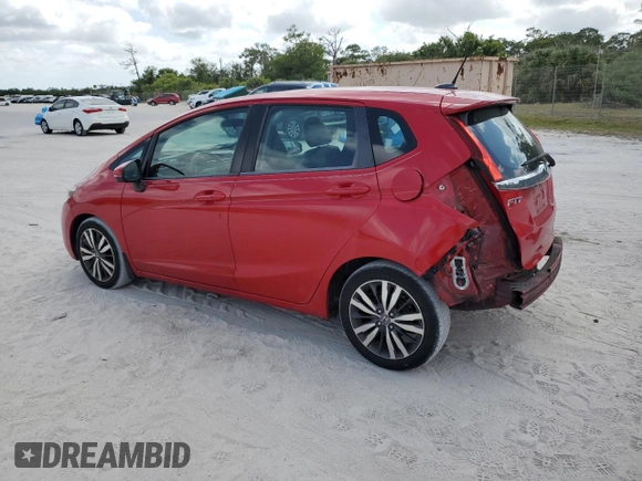 2015 Honda Fit EX-L with VIN 3HGGK5H84FM742456, listed as a Copart auction lot 54662215 with 89,237 mi miles and Salvage Title. Bid and sale history available at carsss.com. Image 2.