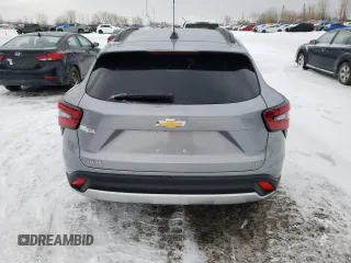 2025 Chevrolet Trax LT with VIN KL77LHE20SC084625, listed as a Copart auction lot 42224735 with 2,417 mi miles and Salvage Title. Bid and sale history available at carsss.com. Image 6.