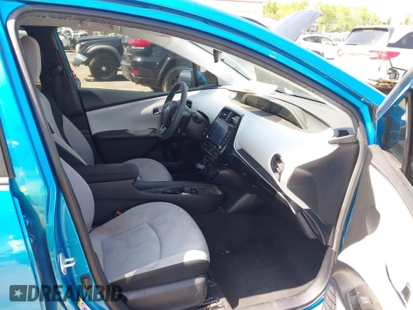 2020 Toyota Prius L Eco with VIN JTDKARFUXL3118354, listed as a IAAI auction lot 41991337 with 83,030 mi miles and . Bid and sale history available at DreamBid. Image 5.