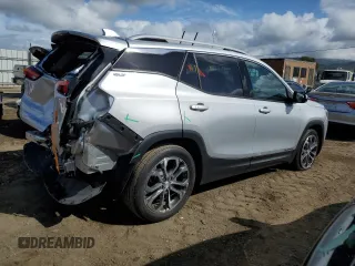 2019 GMC Terrain SLT with VIN 3GKALPEV2KL204785, listed as a Copart auction lot 50060505 with 98,724 mi miles and Salvage Title. Bid and sale history available at carsss.com. Image 3.