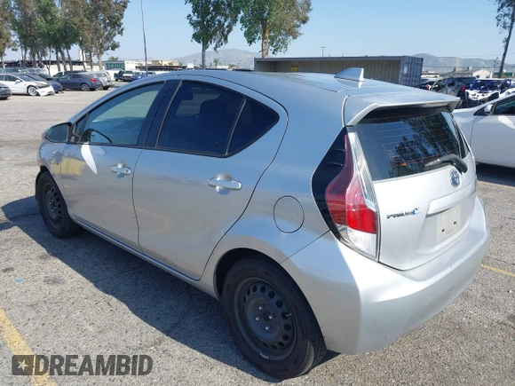 2016 Toyota Prius One with VIN JTDKDTB35G1117843, listed as a IAAI auction lot 42094220 with 275,814 mi miles. Bid and sale history available at carsss.com. Image 3.