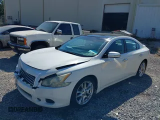 2011 Nissan Maxima 3.5 SV with VIN 1N4AA5AP8BC862951, listed as a IAAI auction lot 41465983 with 168,768 mi miles. Bid and sale history available at carsss.com. Image 2.