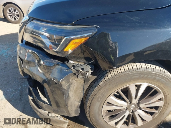 2017 Nissan Pathfinder SV with VIN 5N1DR2MN1HC630141, listed as a IAAI auction lot 41376712 with 75,133 mi miles and . Bid and sale history available at DreamBid. Image 18.