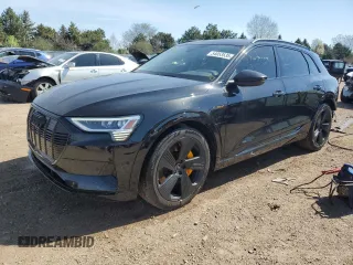 2023 Audi e-tron Premium Plus z VIN WA1LAAGE3PB006787, wystawiony jako Copart lot #54053535 z przebiegiem 23 463 mil mil oraz Szkoda całkowita • Salvage title. Historia ofert i sprzedaży dostępna na DreamBid. Obrazek 1.