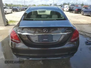 2016 Mercedes-Benz C 300 Luxury with VIN WDDWF4KBXGR139241, listed as a Copart auction lot 58782885 with Not provided miles and Salvage title. Bid and sale history available at DreamBid. Image 6.