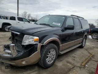 2014 Ford Expedition EL XLT with VIN 1FMJK1J59EEF56764, listed as a Copart auction lot 42995835 with 214,211 mi miles and Salvage Title. Bid and sale history available at carsss.com. Image 1.