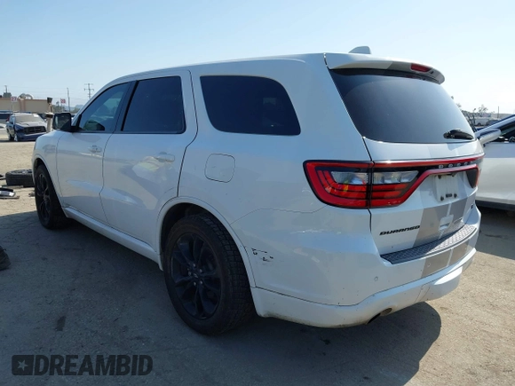 2020 Dodge Durango R/T with VIN 1C4SDHCT5LC129503, listed as a IAAI auction lot 42375191 with 182,909 mi miles and . Bid and sale history available at DreamBid. Image 3.
