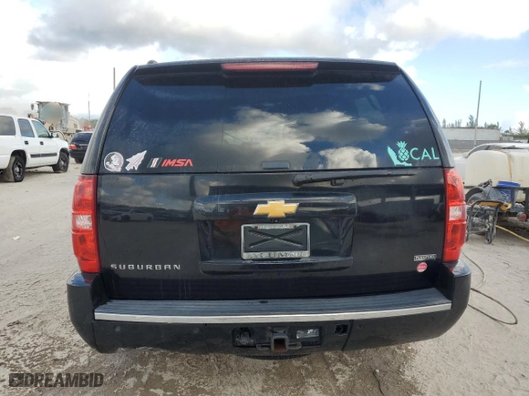 2012 Chevrolet Suburban LTZ with VIN 1GNSKKE75CR282616, listed as a Copart auction lot 44913935 with 123,238 mi miles and Non Repairable. Bid and sale history available at carsss.com. Image 6.
