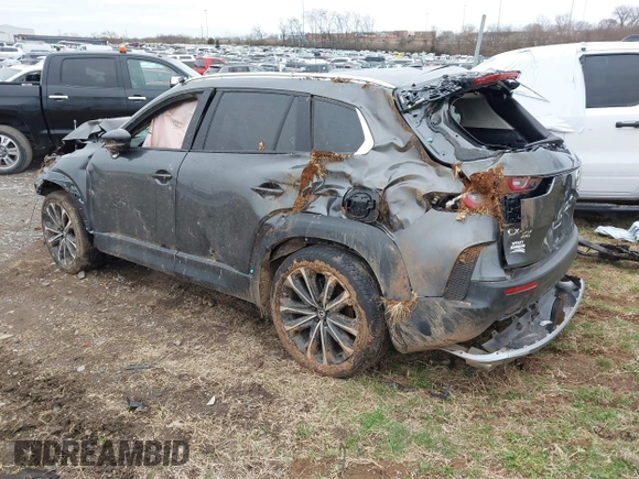 2024 Mazda CX-50 Premium Plus with VIN 7MMVABEY2RN234511, listed as a IAAI auction lot 41639766 with 8,705 mi miles and . Bid and sale history available at DreamBid. Image 3.