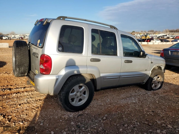 2002 Jeep Liberty Limited with VIN 1J8GL58K12W330926, listed as a Copart auction lot 46616975 with 157,859 mi miles and Salvage Title. Bid and sale history available at carsss.com. Image 3.