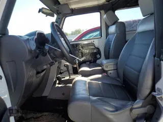 2008 Jeep Wrangler X with VIN 1J4FA24108L642938, listed as a Copart auction lot 55653525 with 119,424 mi miles and Salvage title. Bid and sale history available at DreamBid. Image 7.