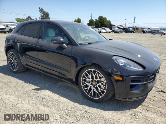 2020 Porsche Macan S with VIN WP1AB2A54LLB34533, listed as a Copart auction lot 60100925 with 52,948 mi miles and Salvage title. Bid and sale history available at DreamBid. Image 4.