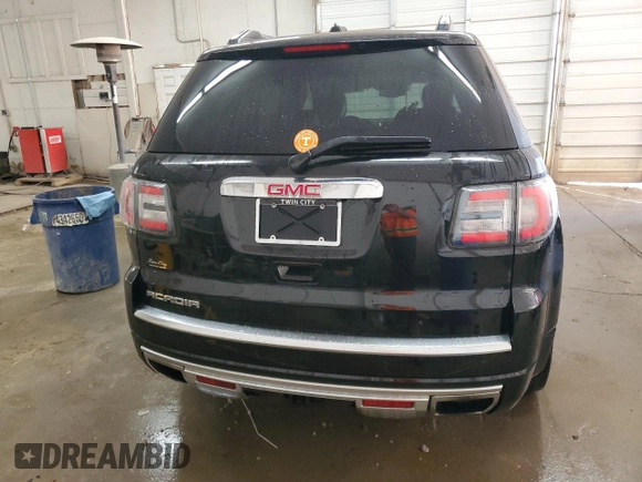 2016 GMC Acadia Denali with VIN 1GKKRTKD4GJ191592, listed as a Copart auction lot 50630255 with 129,489 mi miles and Salvage Title. Bid and sale history available at carsss.com. Image 6.