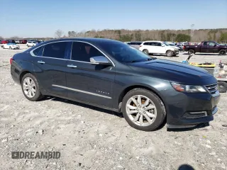 2018 Chevrolet Impala LT with VIN 1G1105S32JU121575, listed as a Copart auction lot 47365845 with 107,464 mi miles and Non Repairable. Bid and sale history available at DreamBid. Image 4.