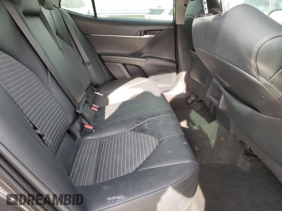 2019 Toyota Camry LE with VIN 4T1B11HK2KU804048, listed as a Copart auction lot 49124945 with 57,710 mi miles and Salvage Title. Bid and sale history available at carsss.com. Image 10.