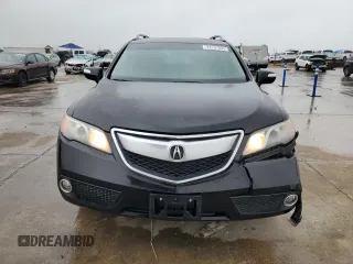 2015 Acura RDX Tech Pkg with VIN 5J8TB3H55FL003879, listed as a Copart auction lot 44137335 with 116,016 mi miles and Clean Title. Bid and sale history available at carsss.com. Image 5.