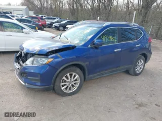 2017 Nissan Rogue S with VIN KNMAT2MTXHP501086, listed as a IAAI auction lot 41924432 with 102,195 mi miles. Bid and sale history available at carsss.com. Image 17.
