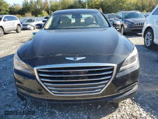 2017 Genesis G80 3.8L with VIN KMHGN4JE9HU194786, listed as a Copart auction lot 79627574 with 153,342 mi miles and Salvage Title. Bid and sale history available at carsss.com. Image 5.