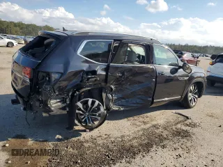 2021 Volkswagen Atlas SEL Premium R-Line z VIN 1V2FR2CA7MC573917, wystawiony jako Copart lot #77831124 z przebiegiem 28 278 mil mil oraz Szkoda całkowita • Salvage title. Historia ofert i sprzedaży dostępna na DreamBid. Obrazek 3.
