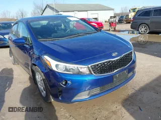 2018 Kia Forte LX with VIN 3KPFK4A76JE184604, listed as a IAAI auction lot 41965195 with 87,732 mi miles. Bid and sale history available at carsss.com. Image 1.
