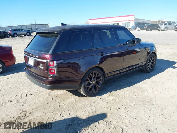 2019 Land Rover Range Rover HSE z VIN SALGS2SV6KA527107, wystawiony jako IAAI lot #41747515 z przebiegiem 29 851 mil mil oraz . Historia ofert i sprzedaży dostępna na DreamBid. Obrazek 4.