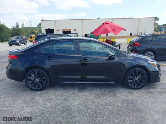 2024 Toyota Corolla SE with VIN 5YFS4MCE4RP182414, listed as a IAAI auction lot 42098426 with 5,799 mi miles. Bid and sale history available at carsss.com. Image 13.