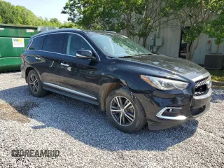 2017 Infiniti QX60 with VIN 5N1DL0MN3HC519578, listed as a Copart auction lot 54068375 with 112,302 mi miles and Clean Title. Bid and sale history available at DreamBid. Image 4.