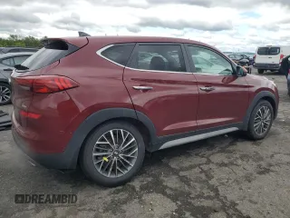 2020 Hyundai Tucson Ultimate with VIN KM8J3CAL2LU258843, listed as a Copart auction lot 57593555 with 67,633 mi miles and Salvage title. Bid and sale history available at DreamBid. Image 3.