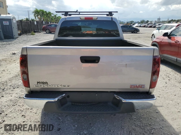 2005 GMC Canyon 1SF SLE Z71 with VIN 1GTDT136058232105, listed as a Copart auction lot 71603034 with 139,025 mi miles and Clean Title. Bid and sale history available at carsss.com. Image 6.