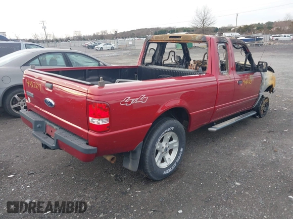 2006 Ford Ranger XLT with VIN 1FTZR45E96PA27741, listed as a IAAI auction lot 41482627 with 1 mi miles. Bid and sale history available at carsss.com. Image 4.