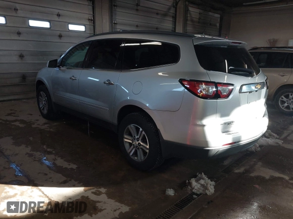 2015 Chevrolet Traverse LT with VIN 1GNKVHKD3FJ290821, listed as a IAAI auction lot 41496009 with 191,694 mi miles and . Bid and sale history available at DreamBid. Image 3.