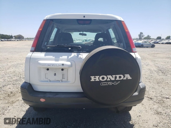 2001 Honda CR-V LX with VIN JHLRD18471C002789, listed as a Copart auction lot 57773994 with 192,612 mi miles and Salvage Title. Bid and sale history available at carsss.com. Image 6.