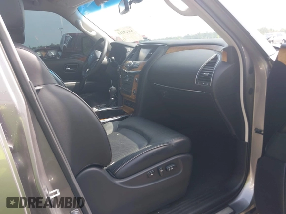 2014 Infiniti QX80 with VIN JN8AZ2NF7E9556462, listed as a IAAI auction lot 42629116 with 152,015 mi miles and . Bid and sale history available at DreamBid. Image 5.