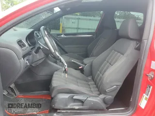 2010 Volkswagen Golf GTI with VIN WVWEV7AJ6AW077669, listed as a Copart auction lot 58871525 with Not provided miles and Clean title. Bid and sale history available at DreamBid. Image 7.