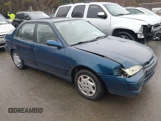 1999 Toyota Corolla VE z VIN 2T1BR12E5XC178340, wystawiony jako IAAI lot #41575440 z przebiegiem 113 847 mil mil oraz . Historia ofert i sprzedaży dostępna na DreamBid. Obrazek 1.