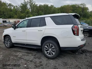 2023 Chevrolet Tahoe LS with VIN 1GNSKMKD1PR110580, listed as a Copart auction lot 73489284 with 28,573 mi miles and Salvage Title. Bid and sale history available at carsss.com. Image 2.