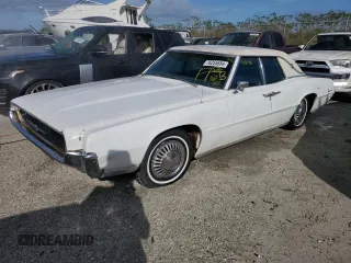 1967 Ford Thunderbird с VIN 7Y84Q116488, выставлен на аукционе Copart как лот 76255654 с пробегом 68 392 миль миль и На запчасти • Non repairable. История ставок и продаж доступна на DreamBid. Изображение 1.