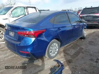 2022 Hyundai Accent SE with VIN 3KPC24A64NE177005, listed as a IAAI auction lot 41646385 with Not Provided miles and . Bid and sale history available at carsss.com. Image 4.