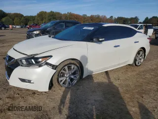 2016 Nissan Maxima SR with VIN 1N4AA6AP2GC409518, listed as a Copart auction lot 78285124 with 131,233 mi miles and Salvage title. Bid and sale history available at DreamBid. Image 1.