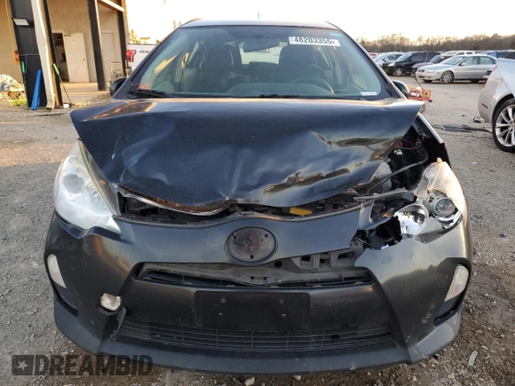 2014 Toyota Prius One with VIN JTDKDTB39E1565029, listed as a Copart auction lot 48203355 with 175,059 mi miles and Salvage Title. Bid and sale history available at DreamBid. Image 5.