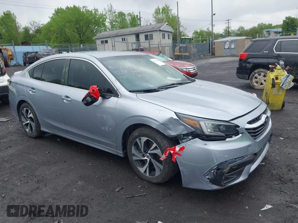2022 Subaru Legacy Premium z VIN 4S3BWAD6XN3022203, wystawiony jako IAAI lot #42193264 z przebiegiem 58 427 mil mil oraz . Historia ofert i sprzedaży dostępna na DreamBid. Obrazek 1.