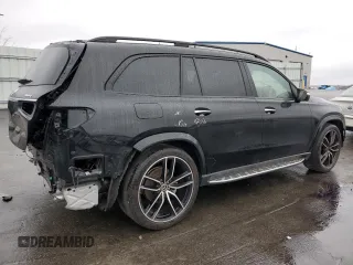 2020 Mercedes-Benz GLS 580 with VIN 4JGFF8GE7LA232971, listed as a Copart auction lot 43170104 with 54,291 mi miles and . Bid and sale history available at DreamBid. Image 3.