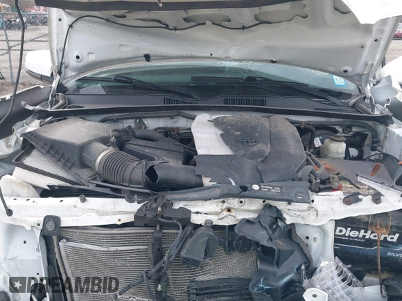 2017 Toyota Tacoma SR5 with VIN 3TMCZ5AN3HM106655, listed as a IAAI auction lot 41838777 with 63,740 mi miles and . Bid and sale history available at DreamBid. Image 10.