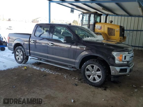 2019 Ford F-150 XL with VIN 1FTEW1E54KFA13347, listed as a Copart auction lot 88715395 with 86,679 mi miles and Salvage Title. Bid and sale history available at carsss.com. Image 4.