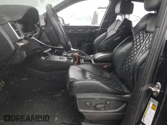 2018 Audi SQ5 Premium Plus with VIN WA1A4AFY5J2021776, listed as a Copart auction lot 43224194 with 46,659 mi miles and . Bid and sale history available at DreamBid. Image 7.