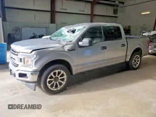 2020 Ford F-150 XL with VIN 1FTEW1C58LFB36332, listed as a Copart auction lot 57904485 with 116,698 mi miles and Salvage title. Bid and sale history available at DreamBid. Image 1.