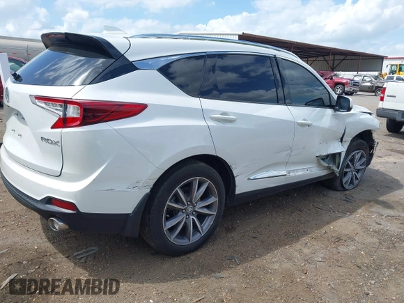 2021 Acura RDX Technology with VIN 5J8TC1H59ML023597, listed as a IAAI auction lot 41938661 with 43,441 mi miles and . Bid and sale history available at DreamBid. Image 4.