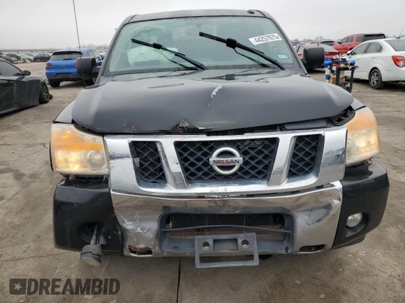 2013 Nissan Titan SL with VIN 1N6BA0ED6DN313867, listed as a Copart auction lot 44257975 with 108,969 mi miles and Salvage Title. Bid and sale history available at carsss.com. Image 5.